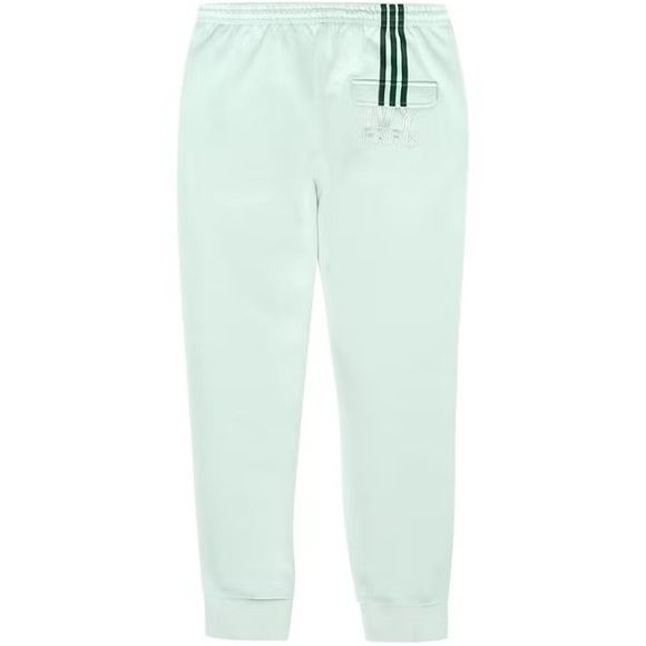Adidas x Ivy Park - Drip 2 | 3-Stripes Jogger Pants, Green Tint/Dark Green UNISX - Picture 3 of 12